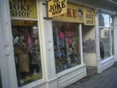 The Joke Shop.