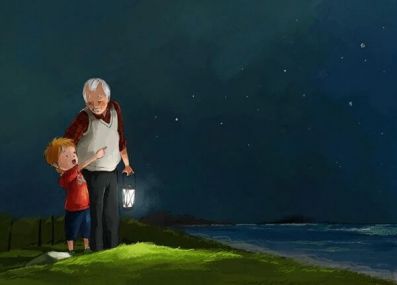 GRANDFATHER IN THE STARS