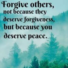 Forgiveness