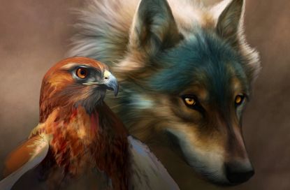 The eagle and the wolves